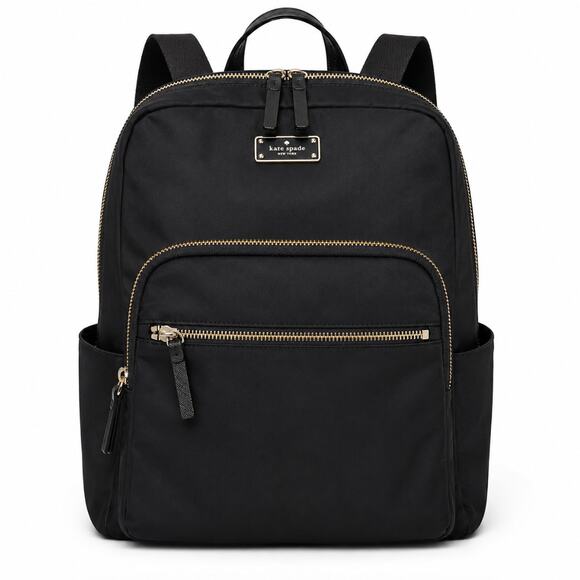 KATE SPADE Hilo Blake Ave XL Laptop Backpack Nylon Black $225 main image 5